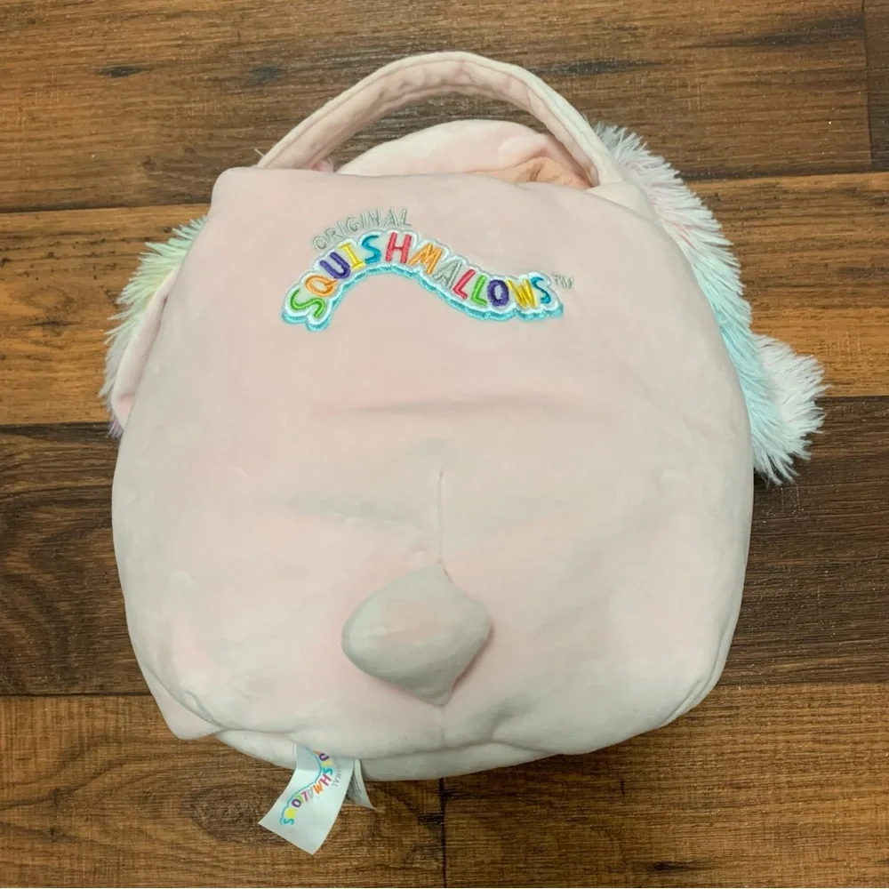Squishmallow Bop The Bunny Rabbit Easter Basket Plush 12”
